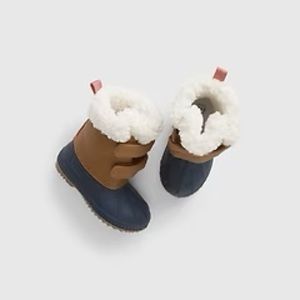 Toddler Sherpa-Lined Duck Boots
5T/6T | tan brown
